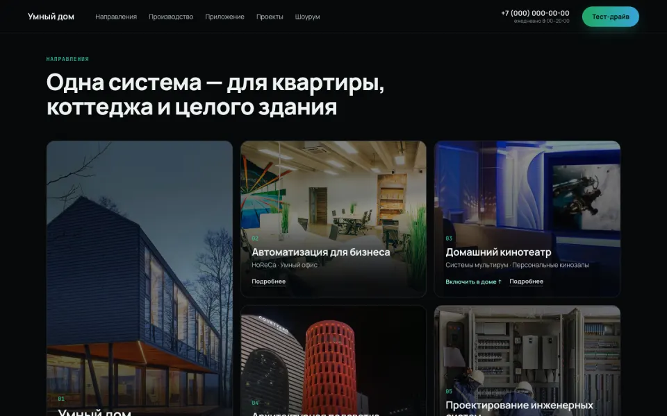 Умный дом под ключ: Одна система — для квартиры, коттеджа и целого здания